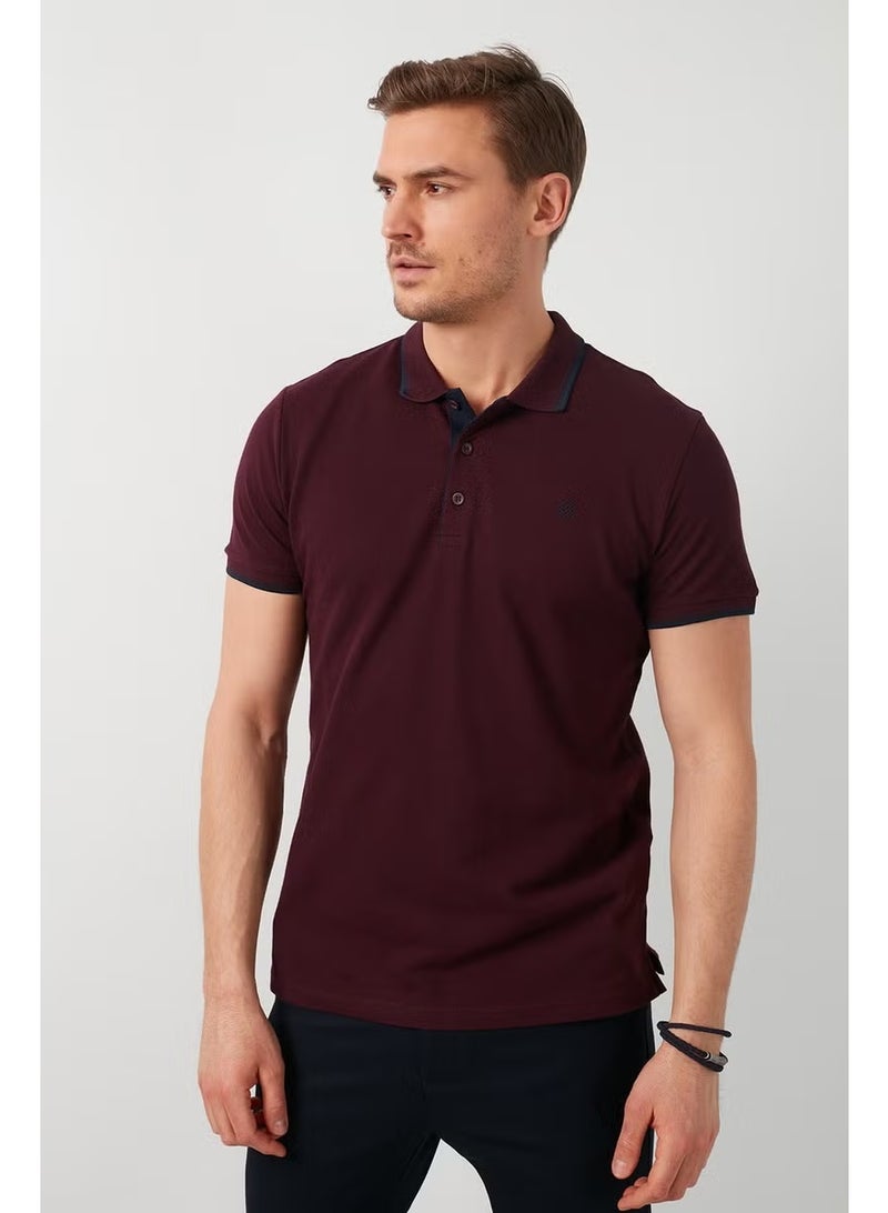 Buratti 100% Cotton Buttoned Polo T Shirt Men's POLO 5902118 - Image 2